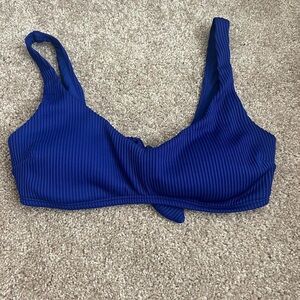 Hollister Blue Bikini Top